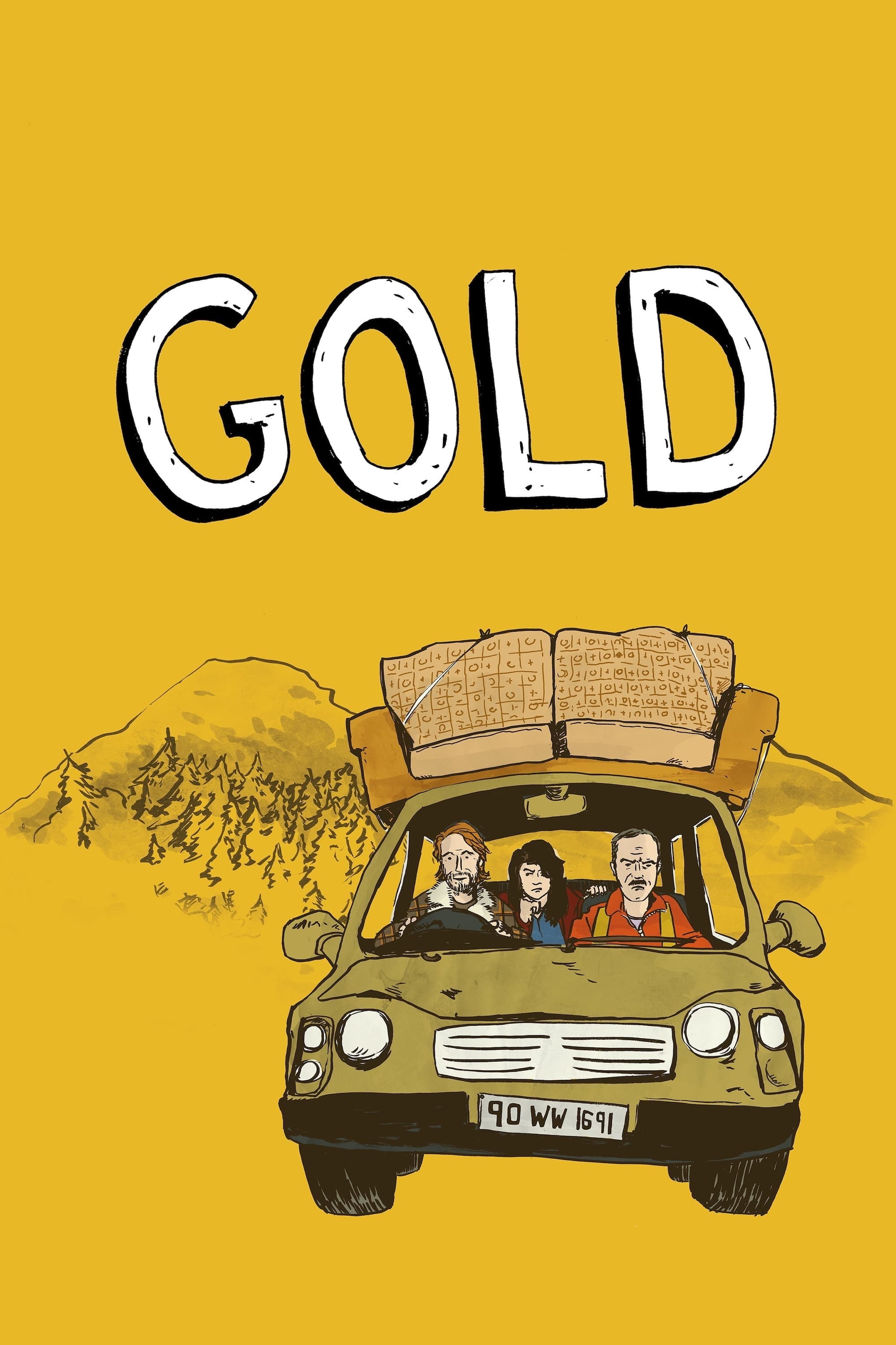 Постер Gold